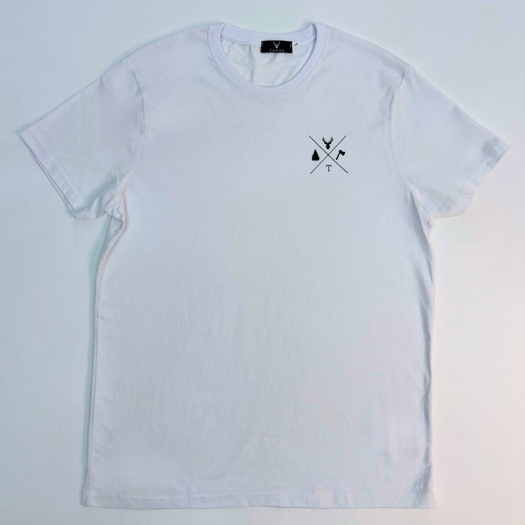 CAMISETA PRINT FOREST BLANCA